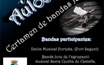 Domingo 17 de abril, certamen de Bandas Juveniles .